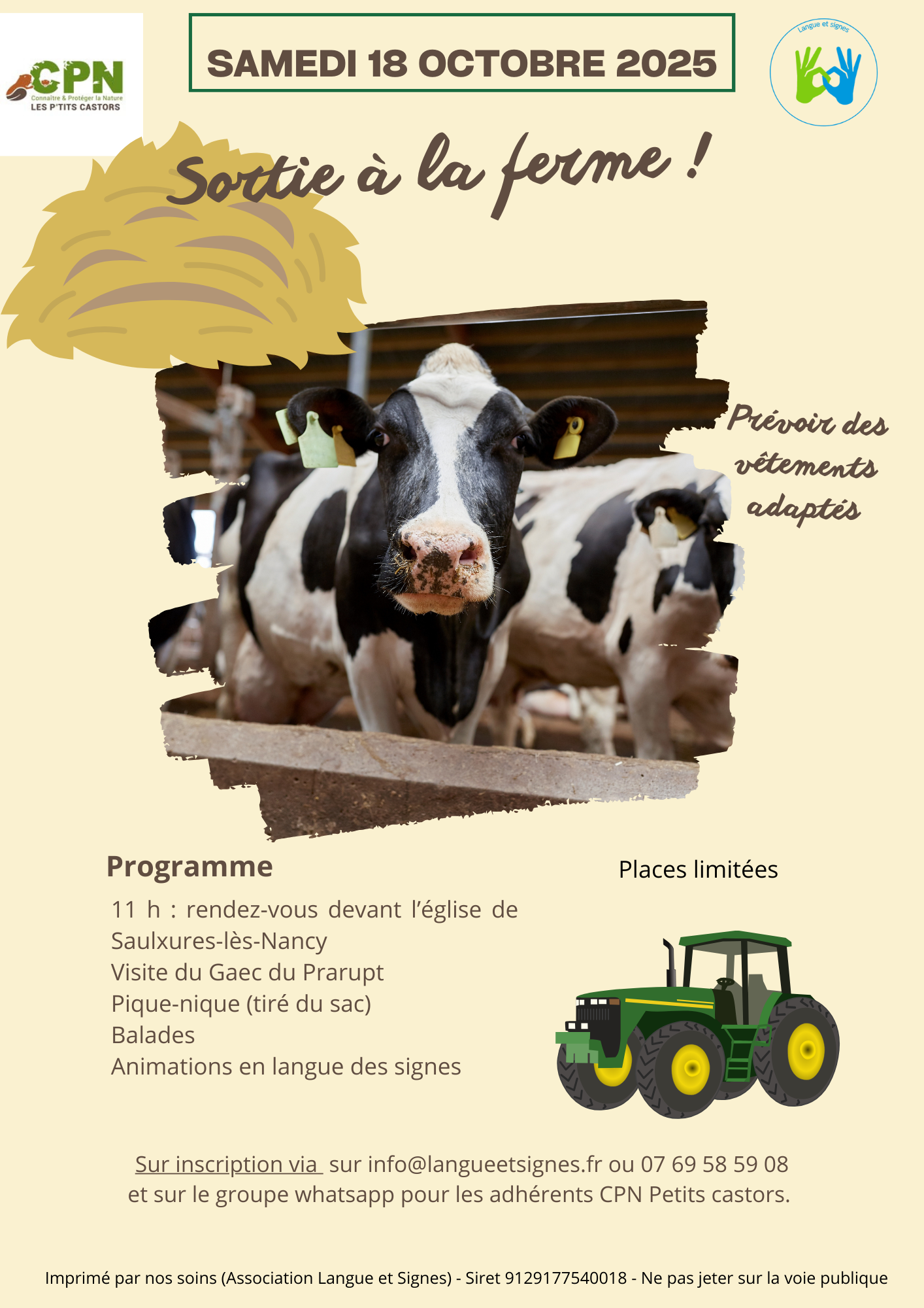 Visite à la ferme